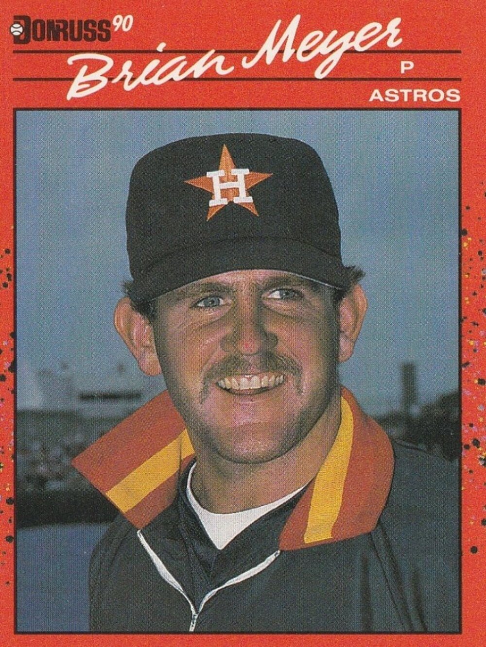 Brian Meyer - Donruss 90 Baseball Card